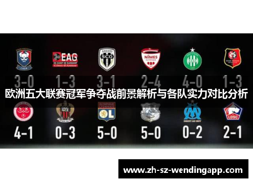 欧洲五大联赛冠军争夺战前景解析与各队实力对比分析